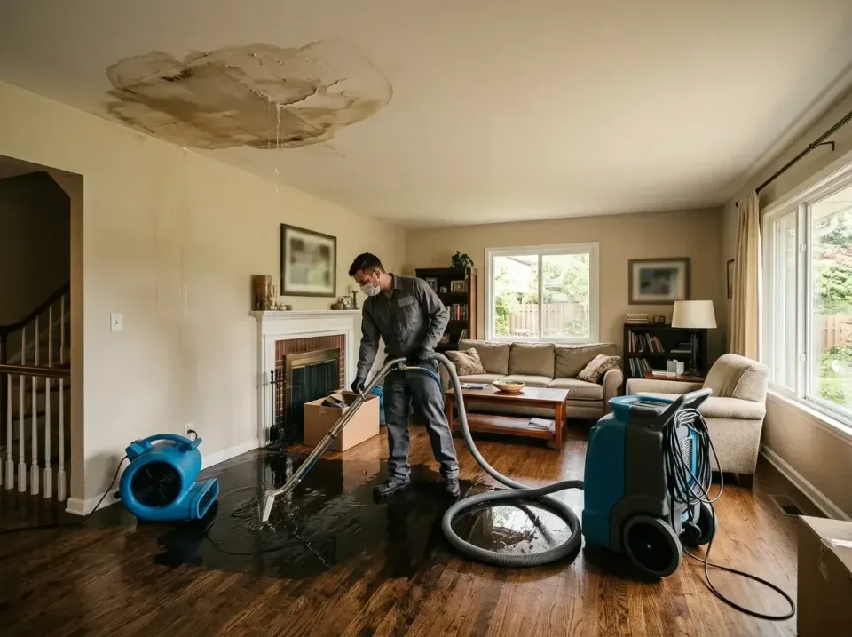 attic-pipe-burst-ceiling-drip-008 — frequently asked questions, Water Damage Restoration & Carpet Care in Woodstock, GA